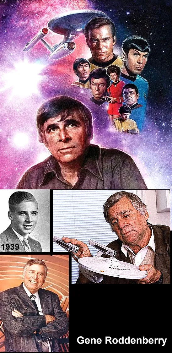 Gène RODDENBERRY – Biographie 1 Roddenberry composite resultat