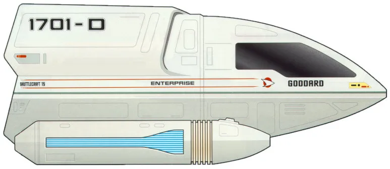 Les scientifiques et Star Trek 5 runobout Goddard type6